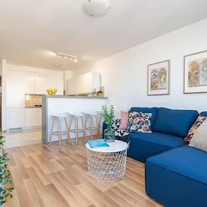 Navy Aesthetic With Balcony By Renters Warszawa